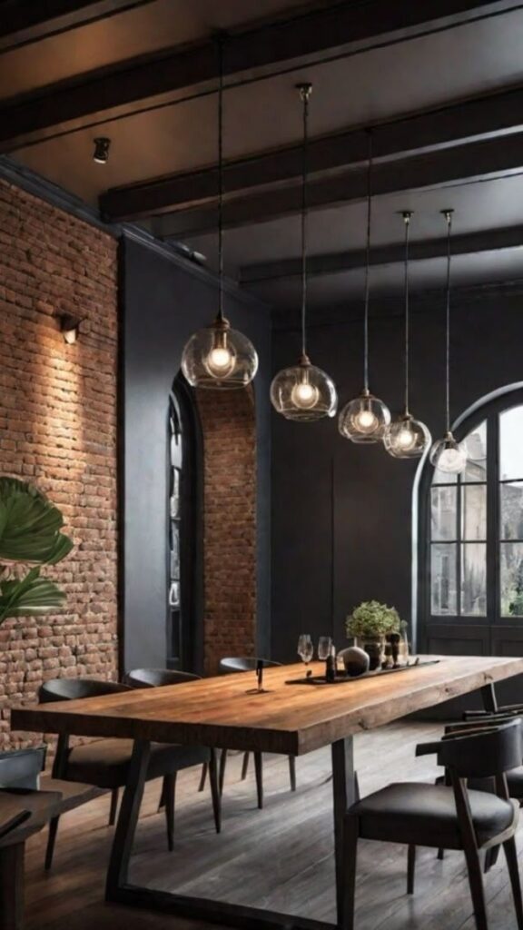 A Wall-Mounted Bar or Wine Rack as Decor