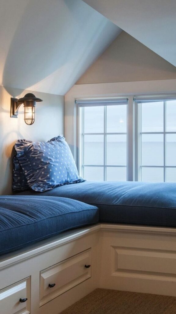 27 Shared Kids Room Ideas for Boy and Girl That Actually Work in Real Homes 14 A Window Seat That Belongs to Both