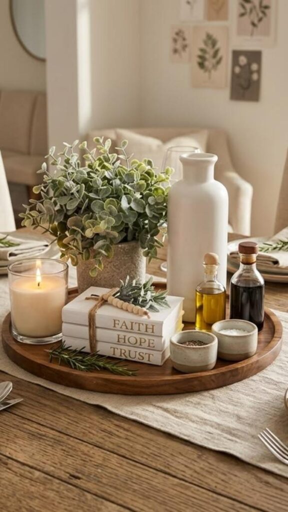 A Wooden Breadboard or Charcuterie Board as Stylized Base