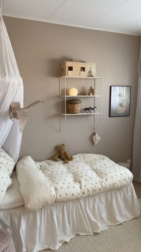24 Kids Room Storage Ideas That Actually Keep the Chaos Under Control 13 Bedside Caddy or Pocket Organizer for Nighttime Essentials