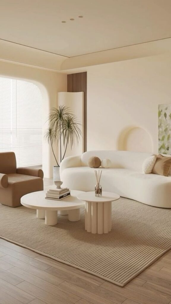 Curved Furniture and Soft Shapes Continue to Dominate