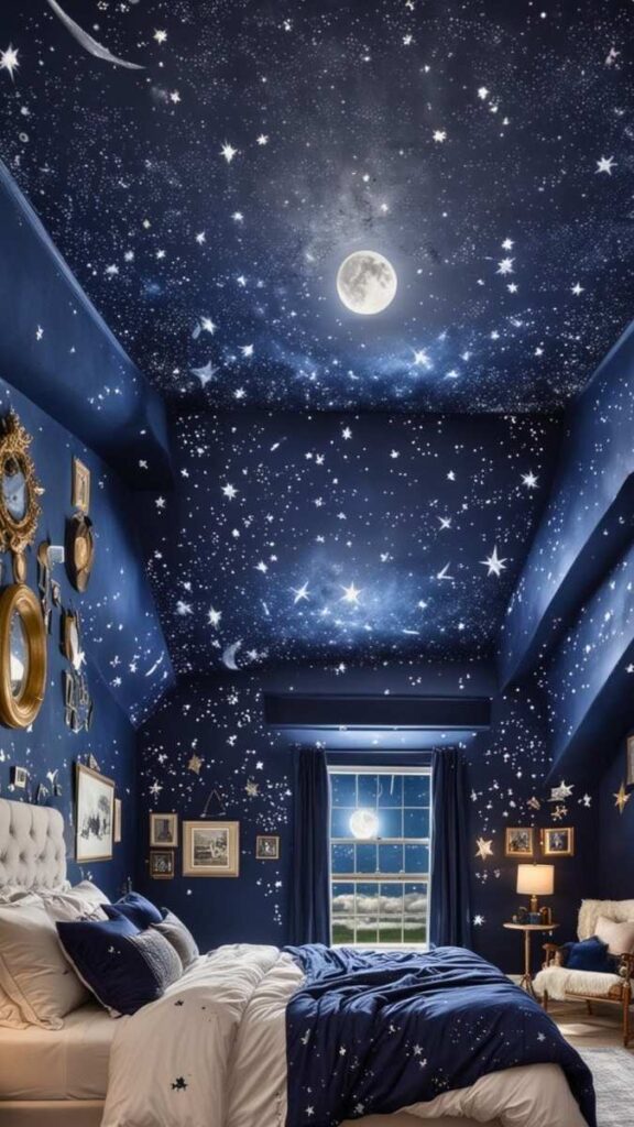 21 Kids Room Decor Themes That Are Actually Fun to Live With (Not Just Look At) 11 Glow-in-the-Dark Galaxy Theme With Ceiling Stars
