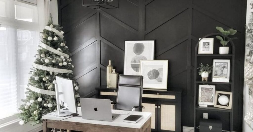 22 Home Office Wall Decor Ideas That Make Your Space Feel Intentional (Not Just Filled) Home Office Wall Decor Ideas