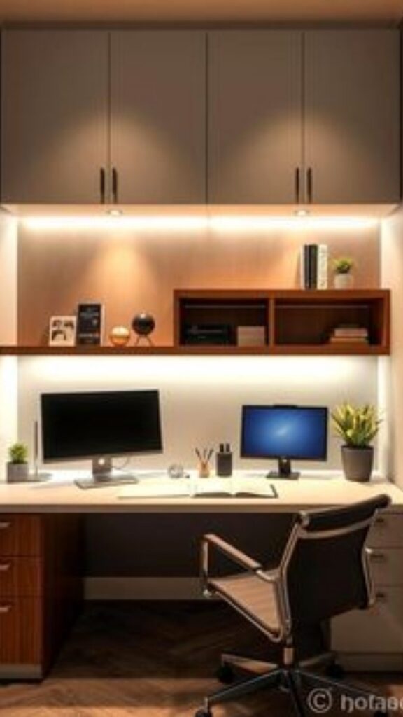 Layered Lighting: Task, Ambient, and Accent Combined