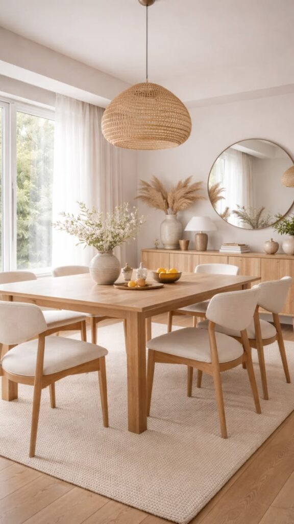 Linen or Gauze Curtains That Let Light Filter Through