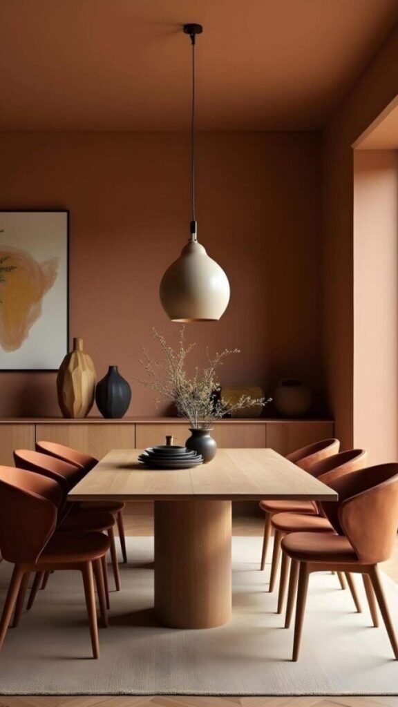 Paint an Accent Wall Behind the Table