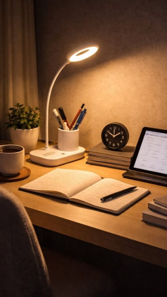 21 Desk Lighting Ideas That Actually Improve Your Productivity (Without Wrecking the Vibe) 6 Portable Rechargeable Lamp for Flexible Workspaces