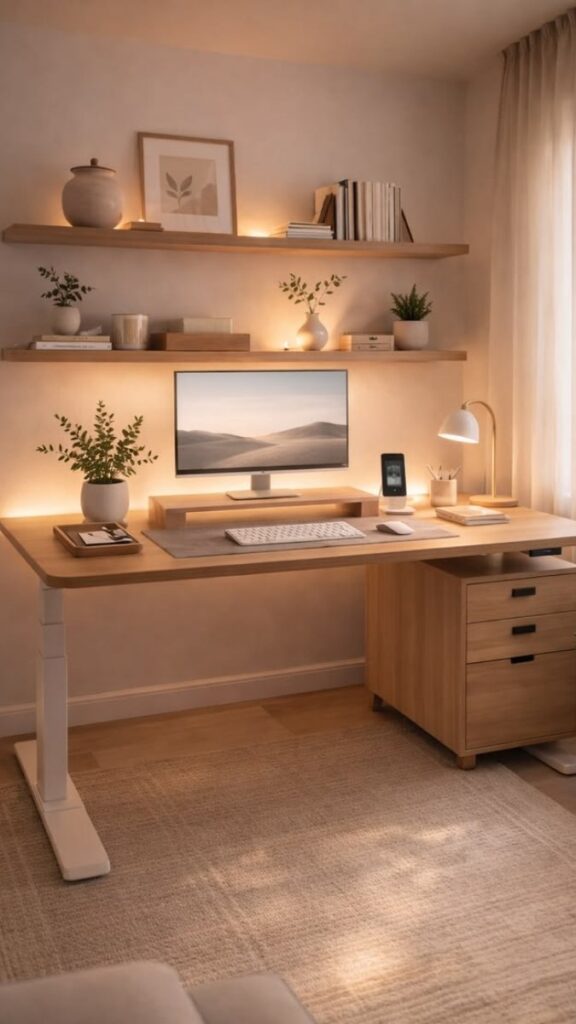 The Dual-Purpose Dining Table Office Setup (Done Right)
