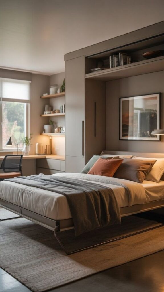 The Murphy Bed + Desk Combo for a True Guest Room / Office