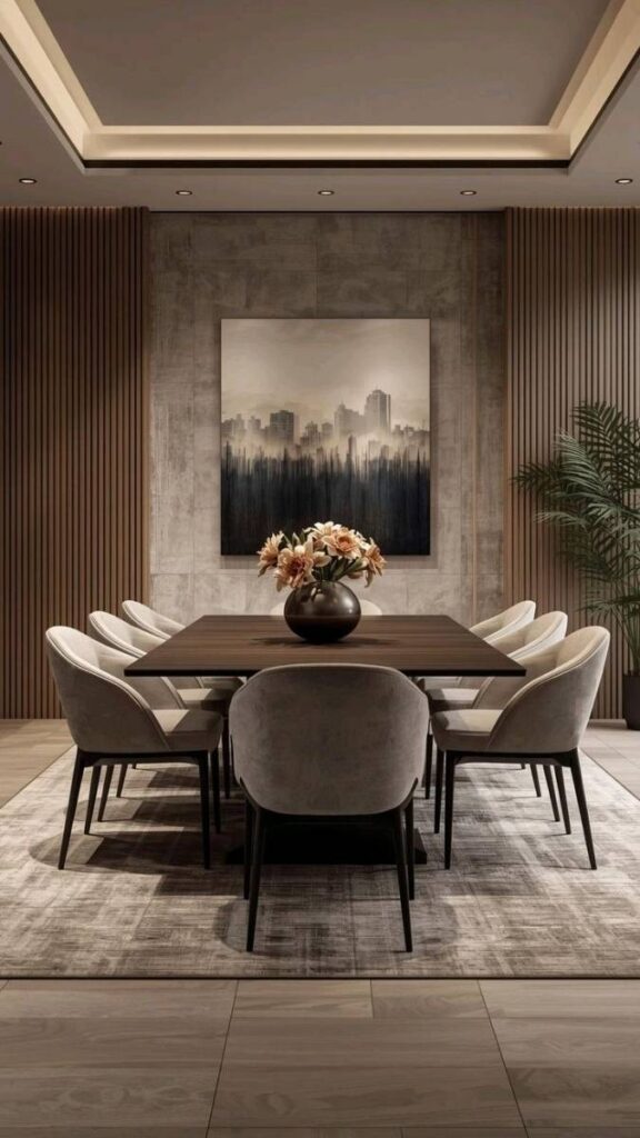 Wall Art That's Actually Scaled for a Dining Room