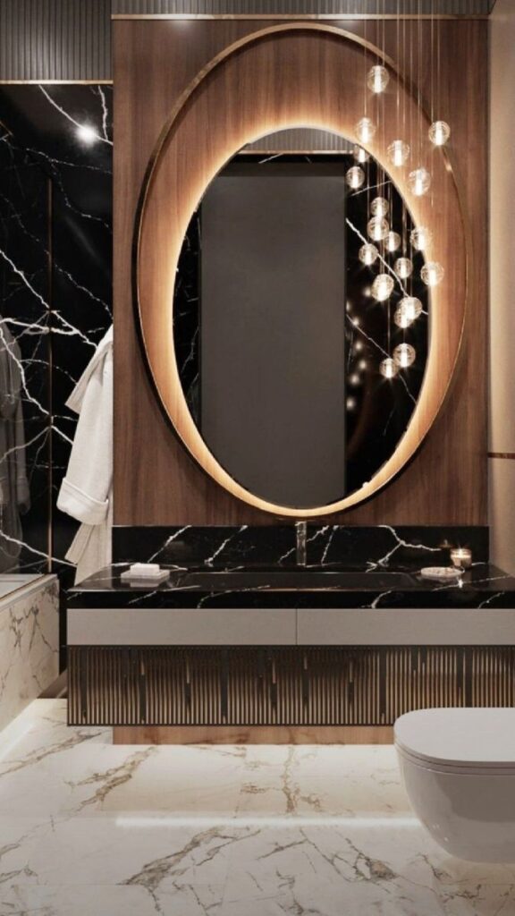 Mirror Wall Decor Stylish Wall Mirror Designs for Every Room in Pakistan 7 Bathroom Mirror Design Trends in Pakistan