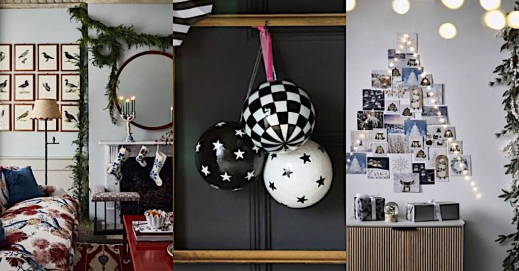 Christmas Wall Decor 35 Festive Christmas Wall Decoration Ideas for Every Room Christmas Wall Decor