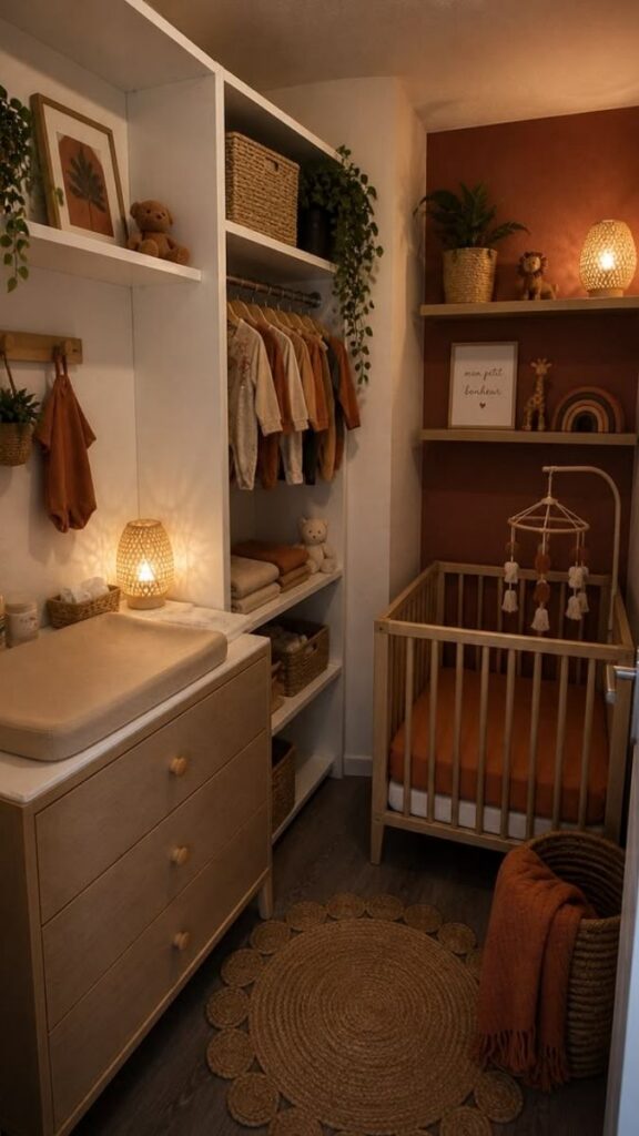 28 Small Nursery Setup Ideas That Actually Work in Tight Spaces 5 Closet Conversion for Nursery Storage (or the Crib Itself)