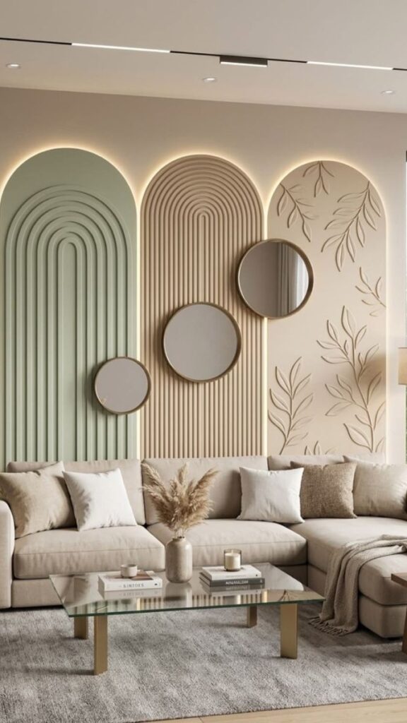 Functional Living Room Wall Ideas
