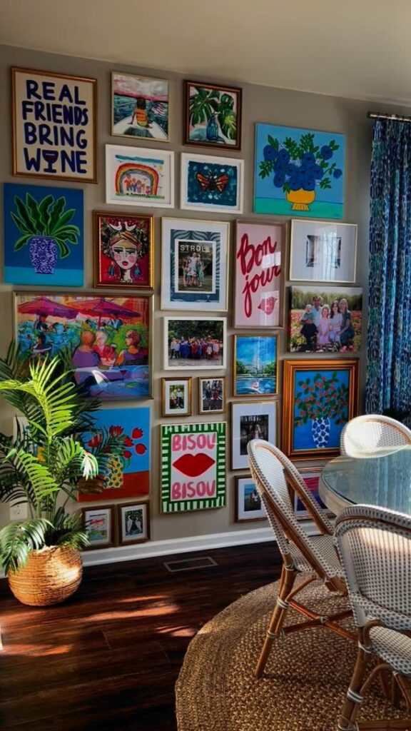 Large Wall Decor Ideas 15 Stylish Ways to Transform a Big Empty Wall 5 Gallery Walls That Make a Statement