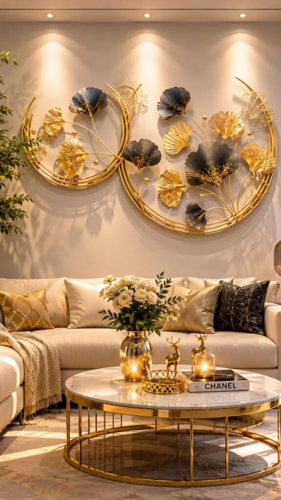 Gold Wall Decor The Complete Guide to Elegant Wall Styling for Every Room 6 Gold Wall Decor Trends in 2026