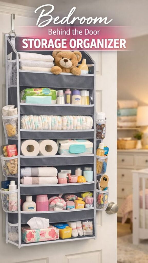 Hang an Organizer on the Back of the Door