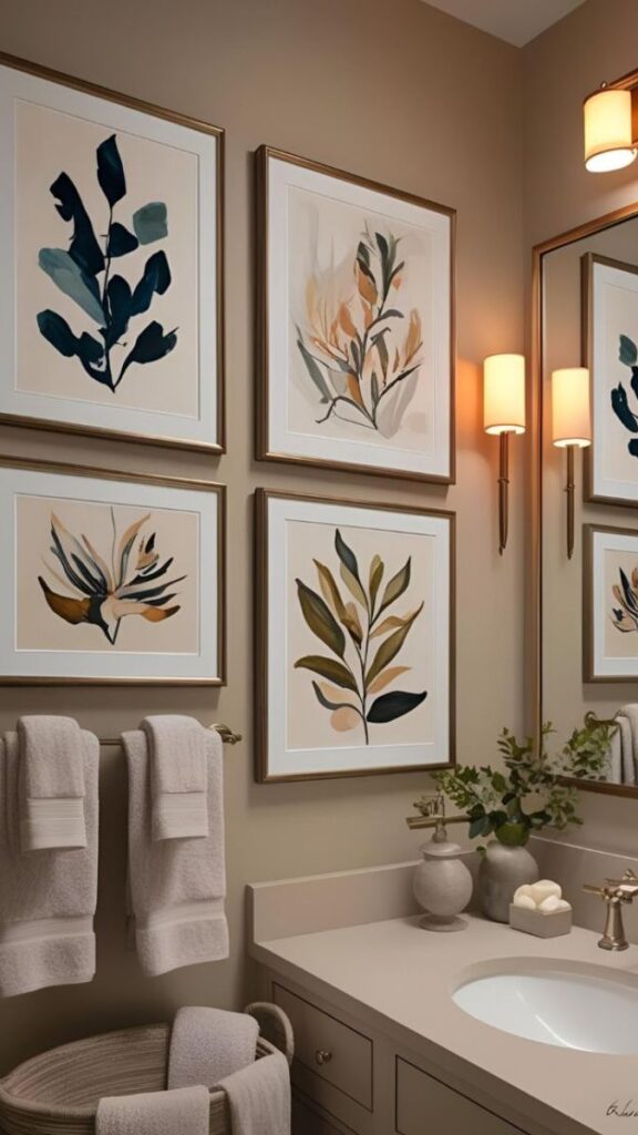 Modern Bathroom Wall Decor Ideas