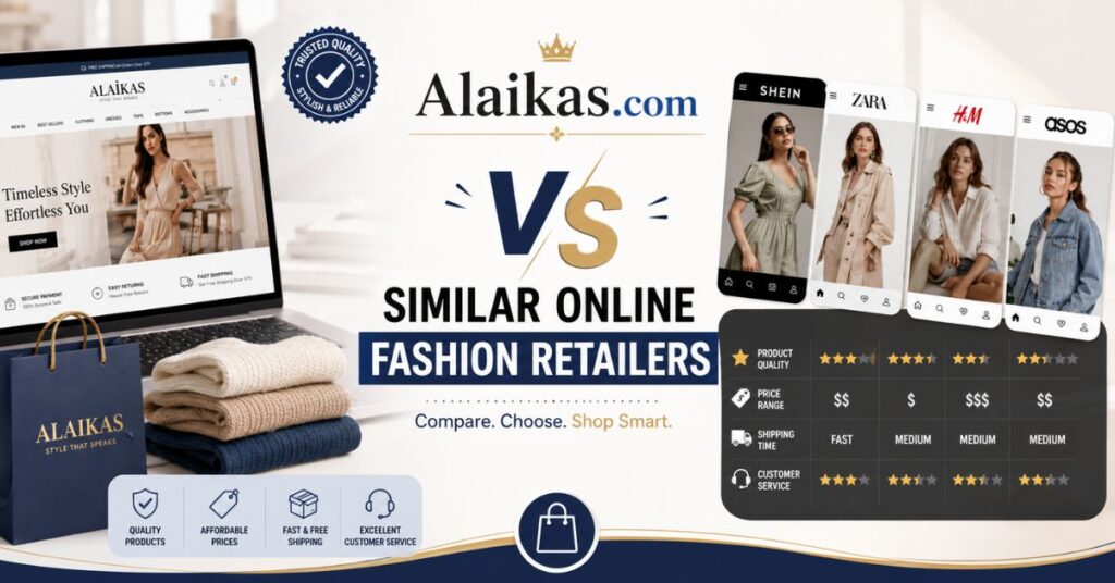 Alaikas.com vs Similar Online Fashion RetailersAlaikas.com vs Similar Online Fashion Retailers