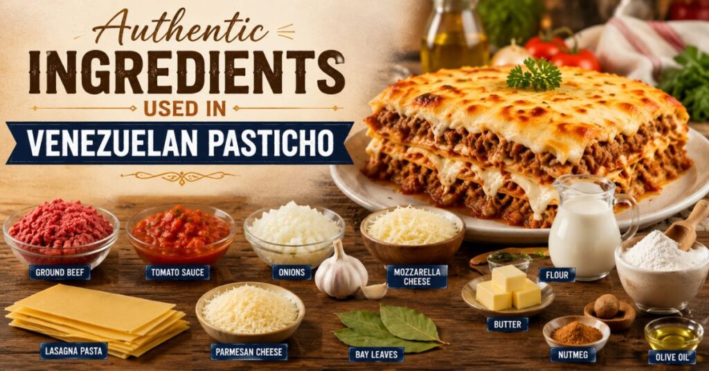 Authentic Ingredients Used in Venezuelan Pasticho