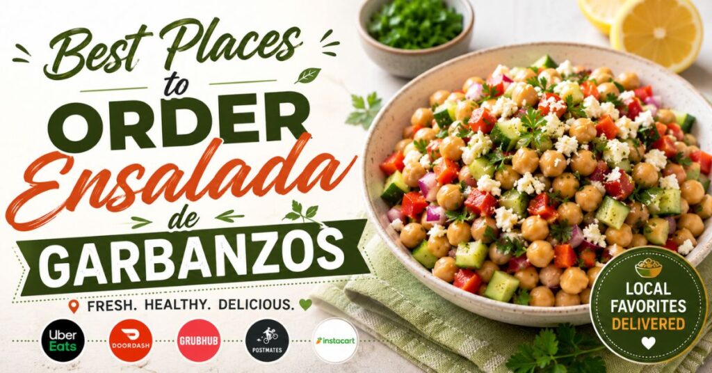 Best Places to Order Ensalada de Garbanzos