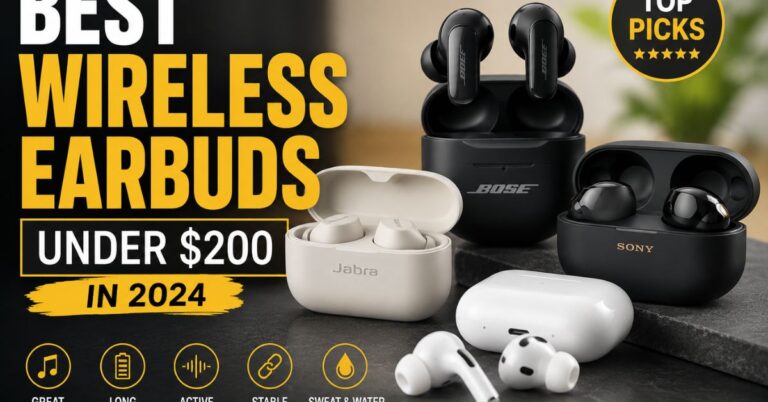 Best Wireless Earbuds Under $200 in 2024