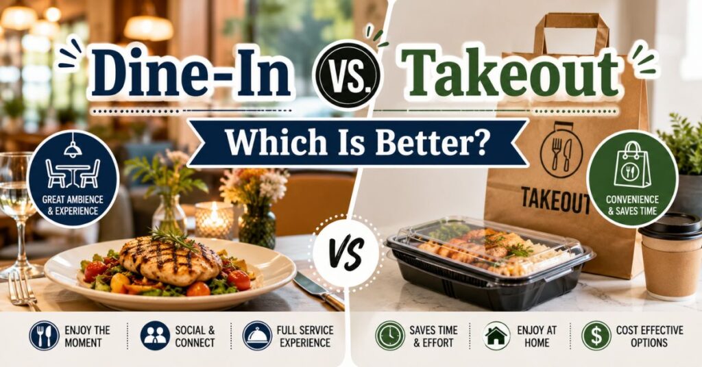 Dine-In vs. Takeout: Which Is Better?