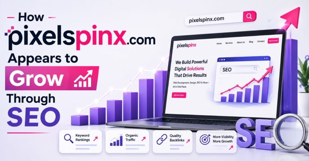 What Is pixelspinx com? The Honest Guide You Actually Need in 2026 3 How pixelspinx.com Appears to Grow Through SEO