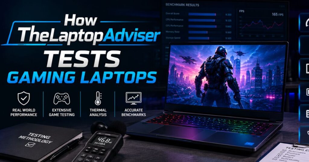 How TheLaptopAdviser Tests Gaming Laptops