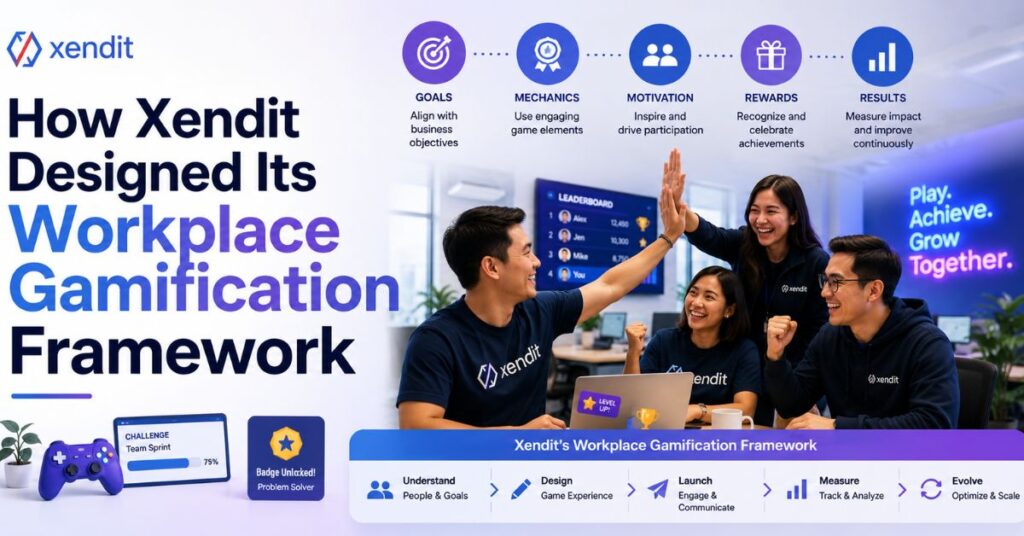 Xendit Gamification Summit Work How Xendit Built an Engaging Employee Experience 2 How Xendit Designed Its Workplace Gamification Framework