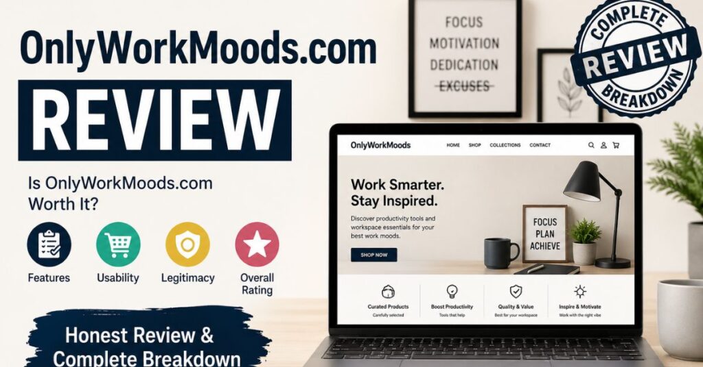 OnlyWorkMoods.com Review: Is This Productivity and Lifestyle Platform Worth Your Time in 2026? 4 Is OnlyWorkMoods.com Safe to Browse?
