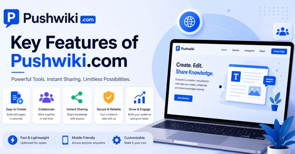 Key Features of Pushwiki com