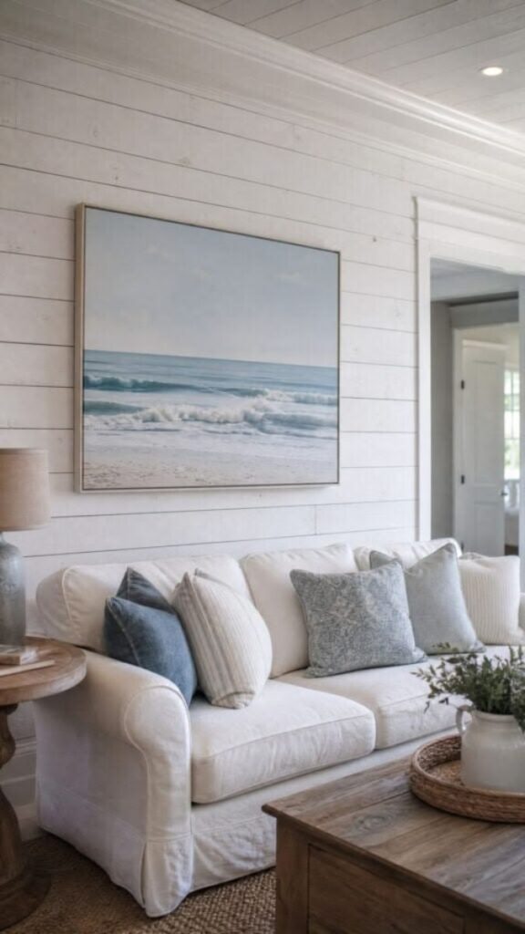 Coastal Wall Decor 25 Beautiful Ideas to Create a Relaxing Beach-Inspired Home 4 Ocean Wall Decor That Brings the Coast Indoors