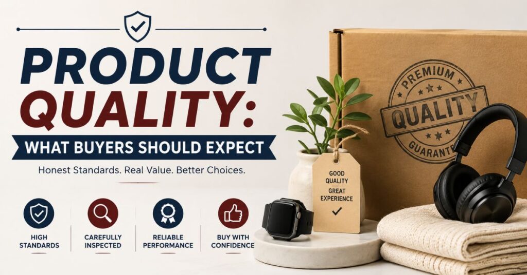 Product Quality: What Buyers Should Expect