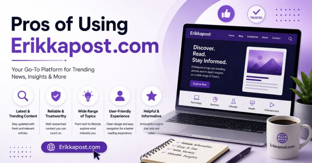 Pros of Using Erikkapost com