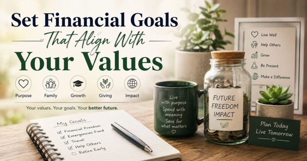 Set Financial Goals That Align With Your Values