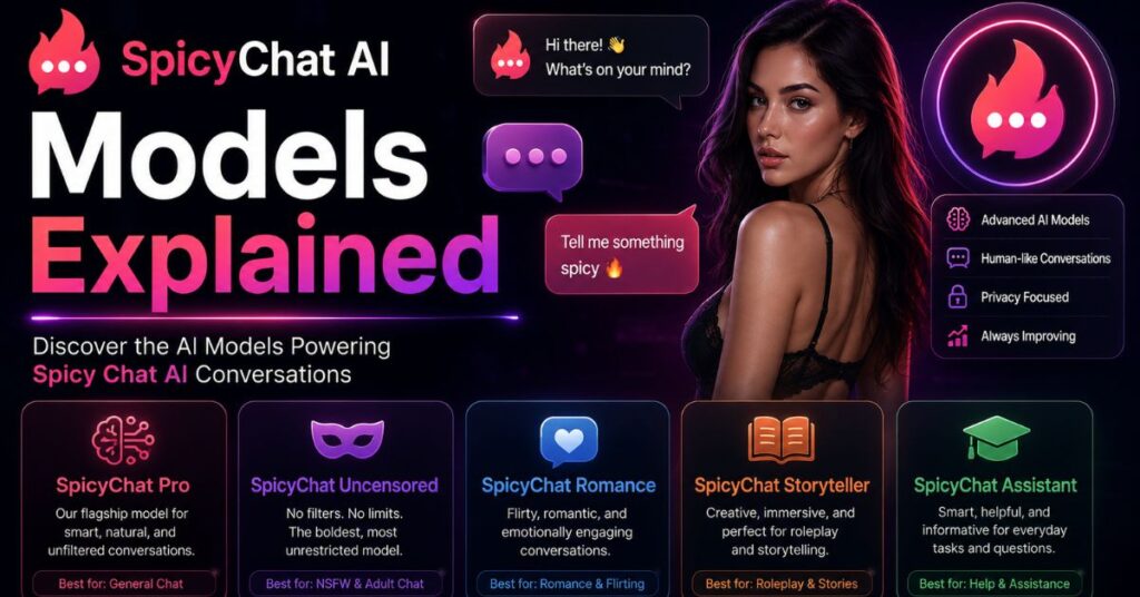 Spicy Chat AI Models Explained