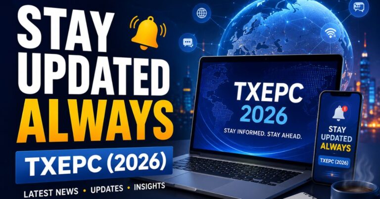 Stay Updated Always TXEPC (2026)