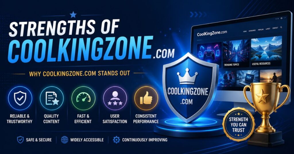 Strengths of Coolkingzone com
