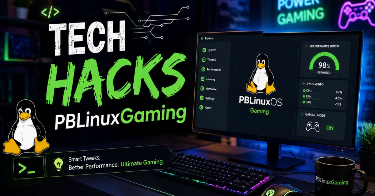 Tech Hacks PBLinuxGaming