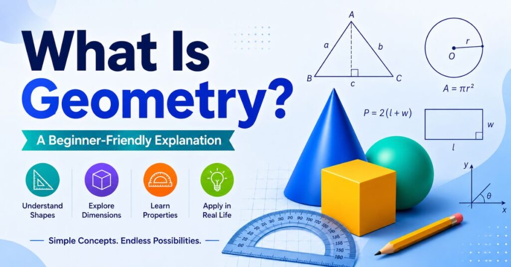 Geometry Learn V3: Your Easy Way to Understand Shapes and Angles (Complete Guide 2026) 2 What Is Geometry? A Beginner-Friendly Explanation