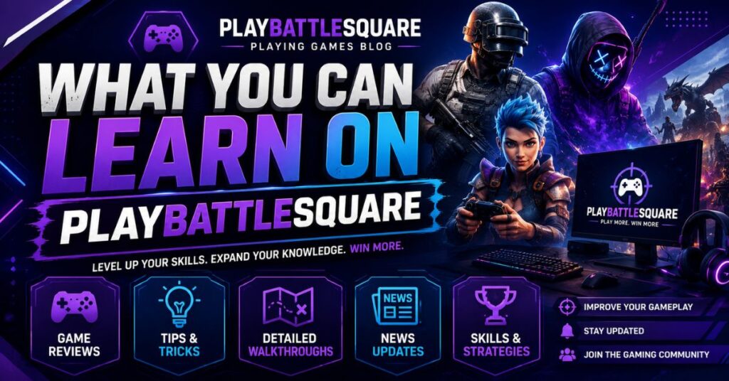 What You Can Learn on PlayBattleSquare