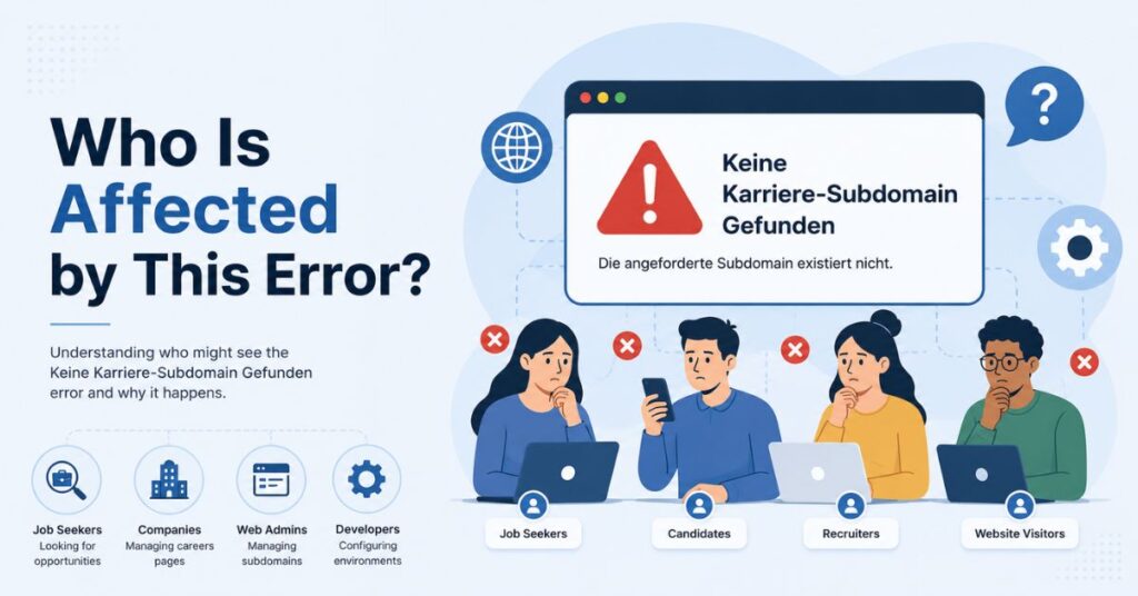 Who Is Affected by This Error?