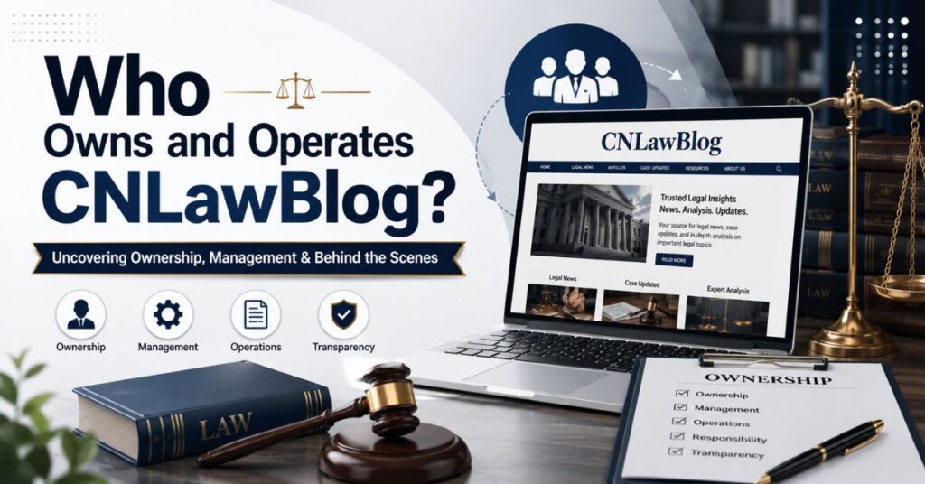 Who Owns and Operates CNLawBlog?