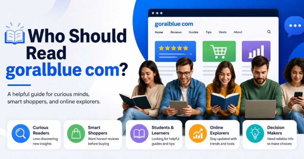 Who Should Read goralblue com?