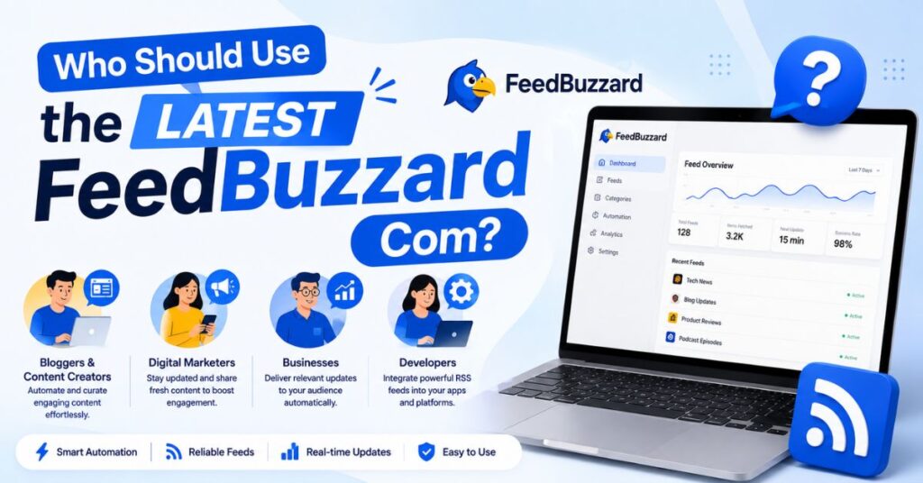 Latest FeedBuzzard Com The Complete Guide to Features, Content Discovery & Trends (2026) 4 Who Should Use the Latest FeedBuzzard Com?