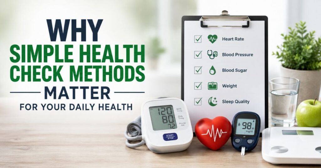 Why Simple Health Check Methods Matter for Your Daily Health