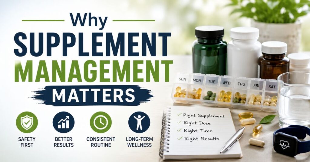 Why Supplement Management Matters